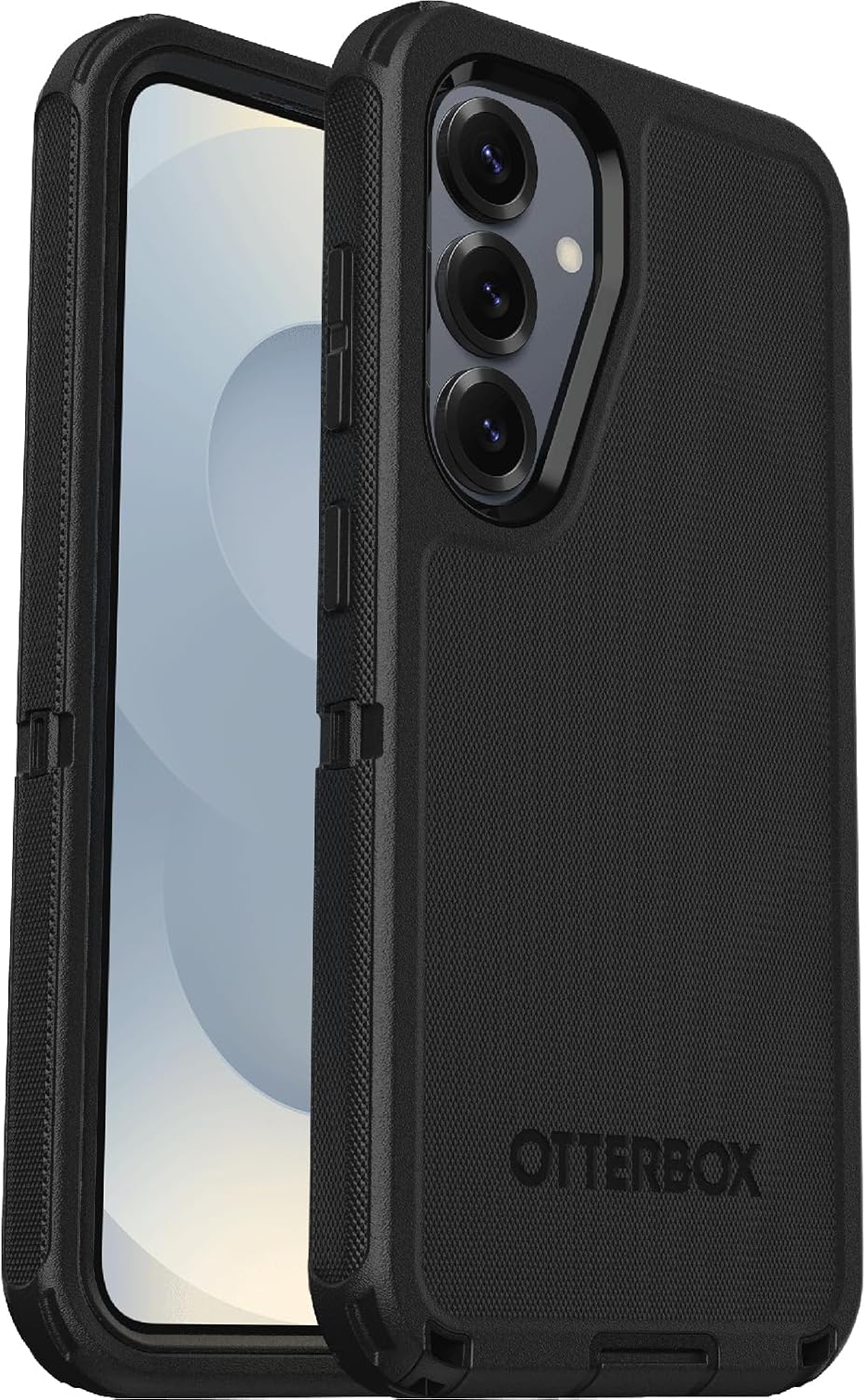 OtterBox Defender Case for Samsung Galaxy S25/S24, Black | Shockproof, Drop-Proof, Ultra-Rugged Protective Case, 7x Tested to Military Standard