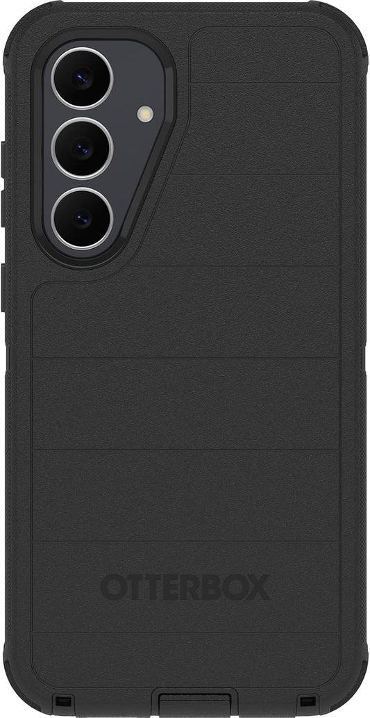 OtterBox Defender Pro Case for Samsung Galaxy S25 FE, Black | Shockproof, drop-proof, ultra-robust, protective case, 7x military standard tested