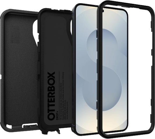 OtterBox Defender Case for Samsung Galaxy S25/S24, Black | Shockproof, Drop-Proof, Ultra-Rugged Protective Case, 7x Tested to Military Standard