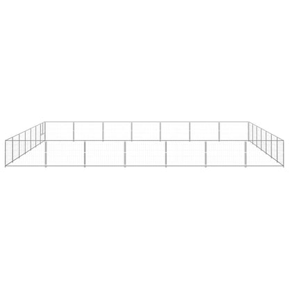 NNEVL Dog Kennel Silver 49 m² Steel