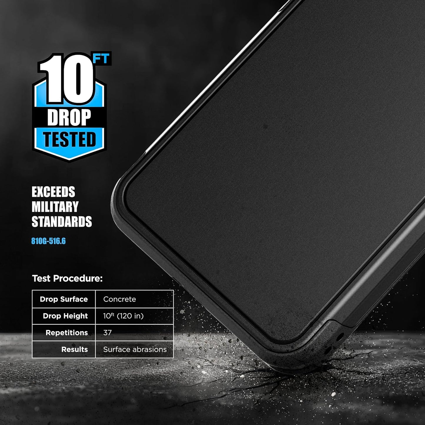 Encased Designed for Samsung Galaxy S25 Plus Case, Compatible with MagSafe Qi2 (Challenger Series) Heavy Duty Rugged Dual Layer Protection (Black)