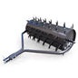 NNEMB Tow Behind Lawn Roller Spike Aerator 36 Wide-Universal Hitch for Ride on Mower-Garden Tractor