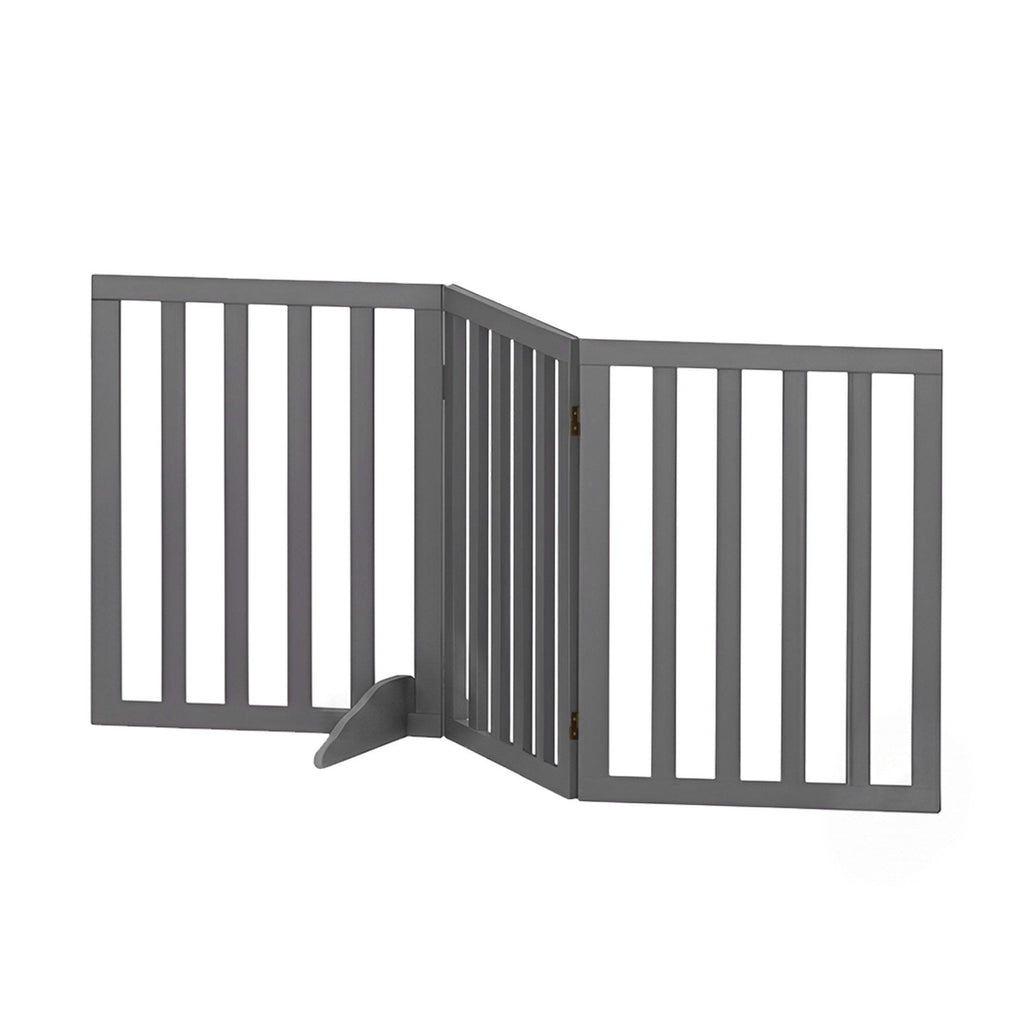 i.Pet Pet Gate Playpen – 3-Panel Wooden Enclosure – photo 1 of 5