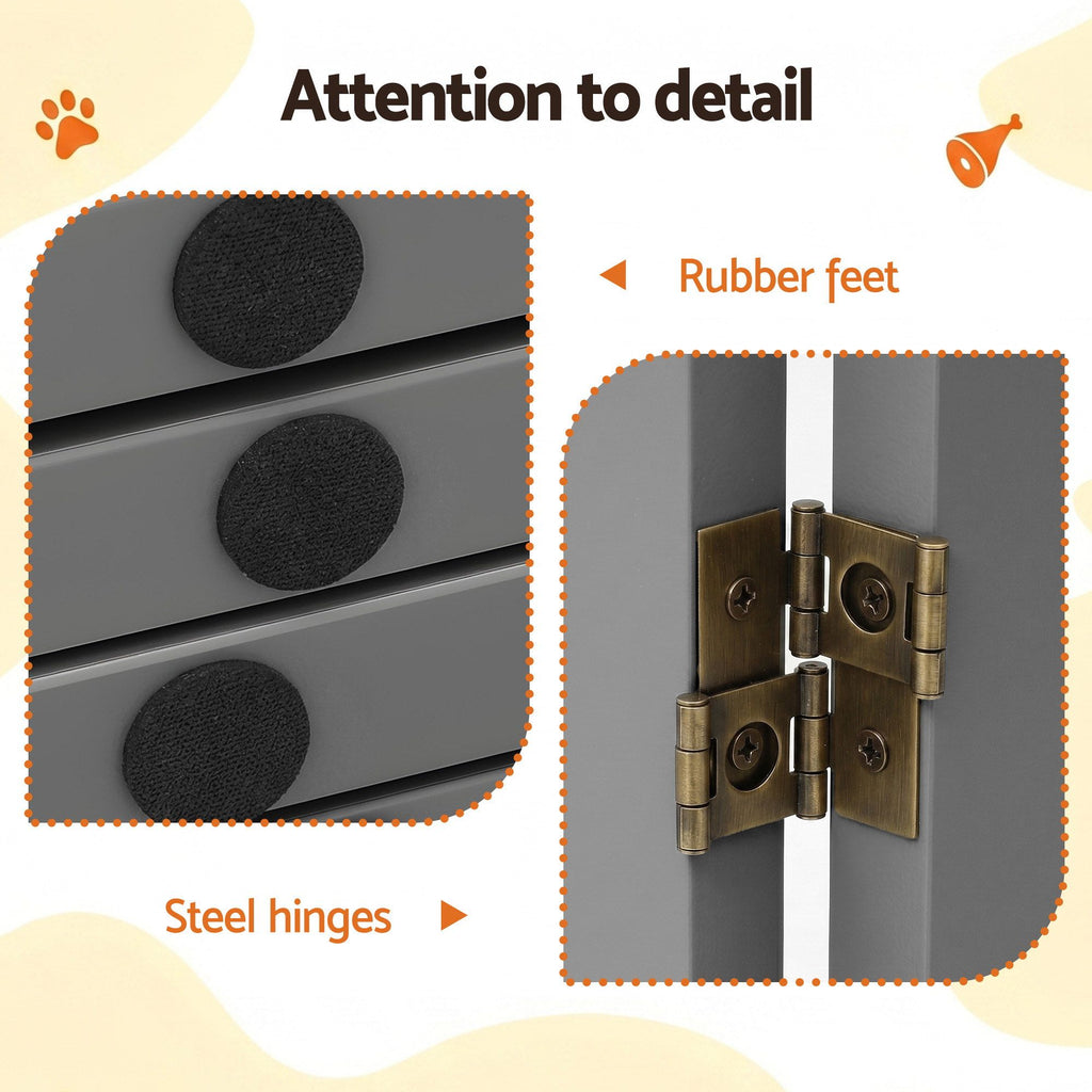 i.Pet Pet Gate Playpen – 3-Panel Wooden Enclosure