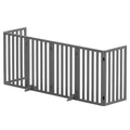 i.Pet Pet Gate Playpen – 6-Panel Wooden Enclosure – photo 1 of 5