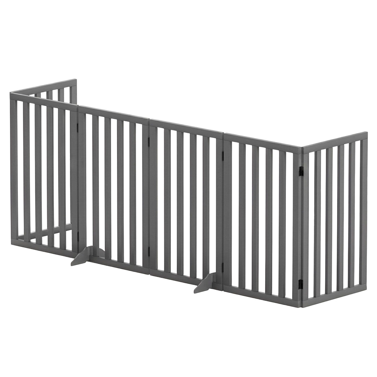 i.Pet Pet Gate Playpen – 6-Panel Wooden Enclosure – photo 1 of 5