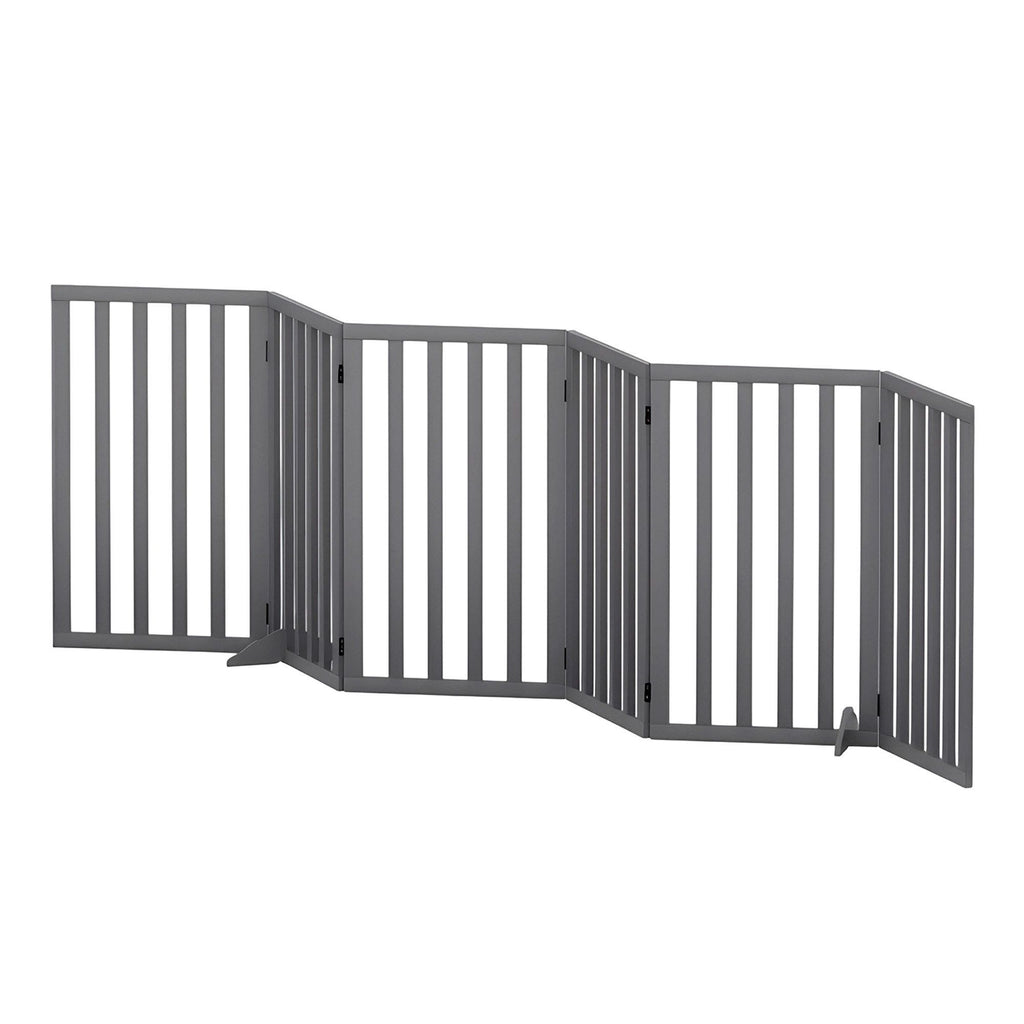 i.Pet Pet Gate Playpen – 6-Panel Wooden Enclosure – photo 3 of 5