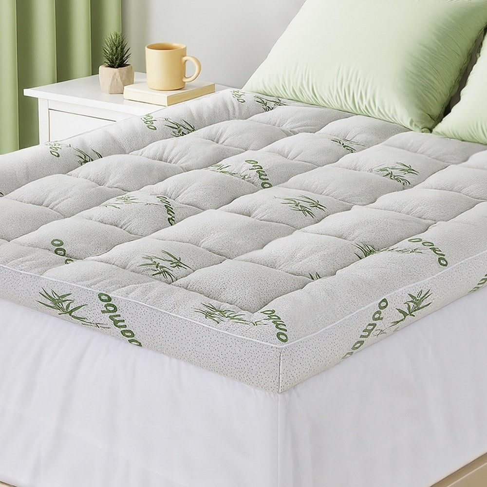 Giselle Bamboo Pillowtop Mattress Topper – 1500GSM, Double – photo 1 of 5