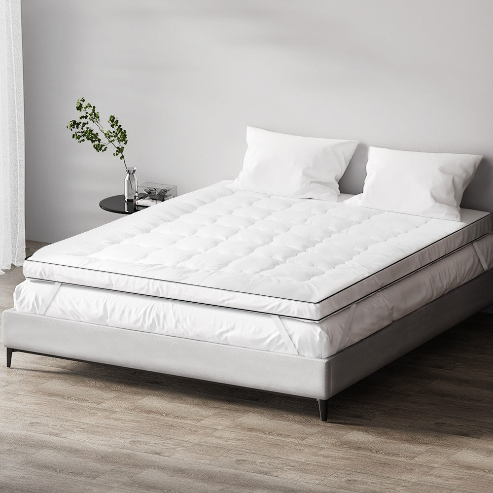 Giselle Pillowtop Mattress Topper – 500GSM Waterproof Protector, Single – photo 1 of 5