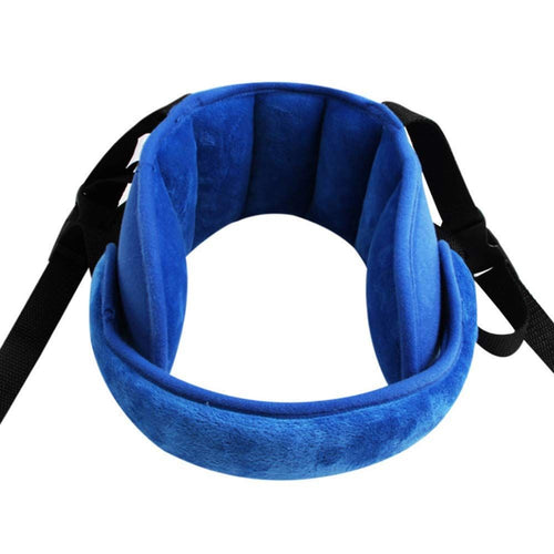Baby Car Seat Head Support – Neck Pressure-Relief Pillow, Blue – photo 2 of 5