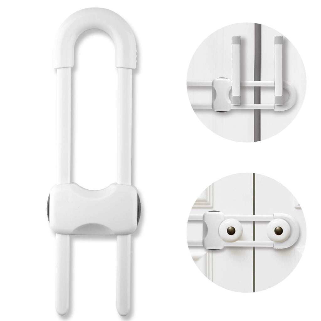 Child Safety Cabinet Locks (6-Pack) – U-Shaped, Multifunctional – photo 1 of 5