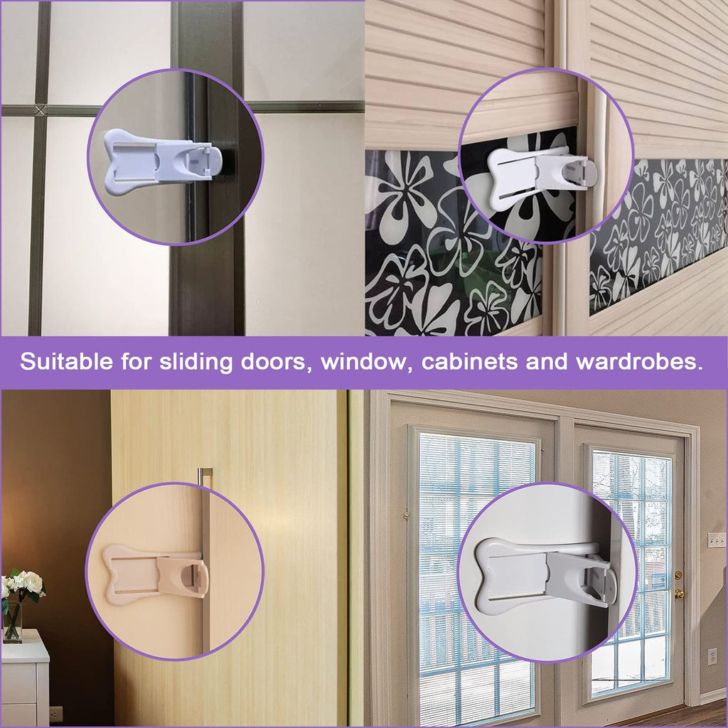Child Safety Cabinet & Drawer Locks – Sliding Door, Easy Install – photo 5 of 5