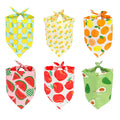 Dog Bandanas (6-Pack) – Spring Summer Print, Reversible – photo 1 of 5