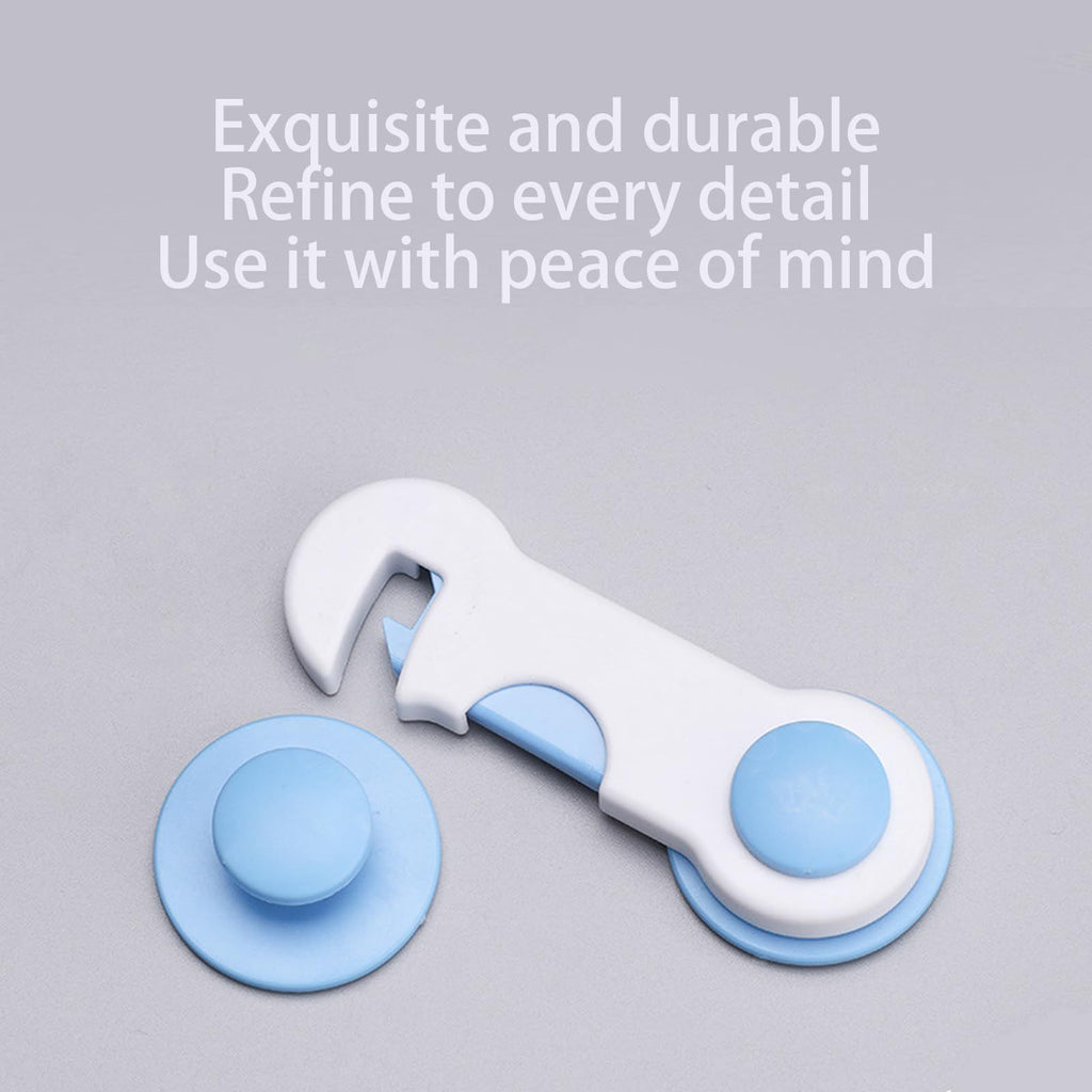 Baby Proofing Cabinet Door Locks (2-Pack) – Adhesive, No-Drill – photo 3 of 5