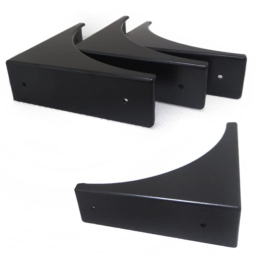 Decorative Corner Protectors (4-Pack) – Desk & Box Edge Guards, Black – photo 1 of 5