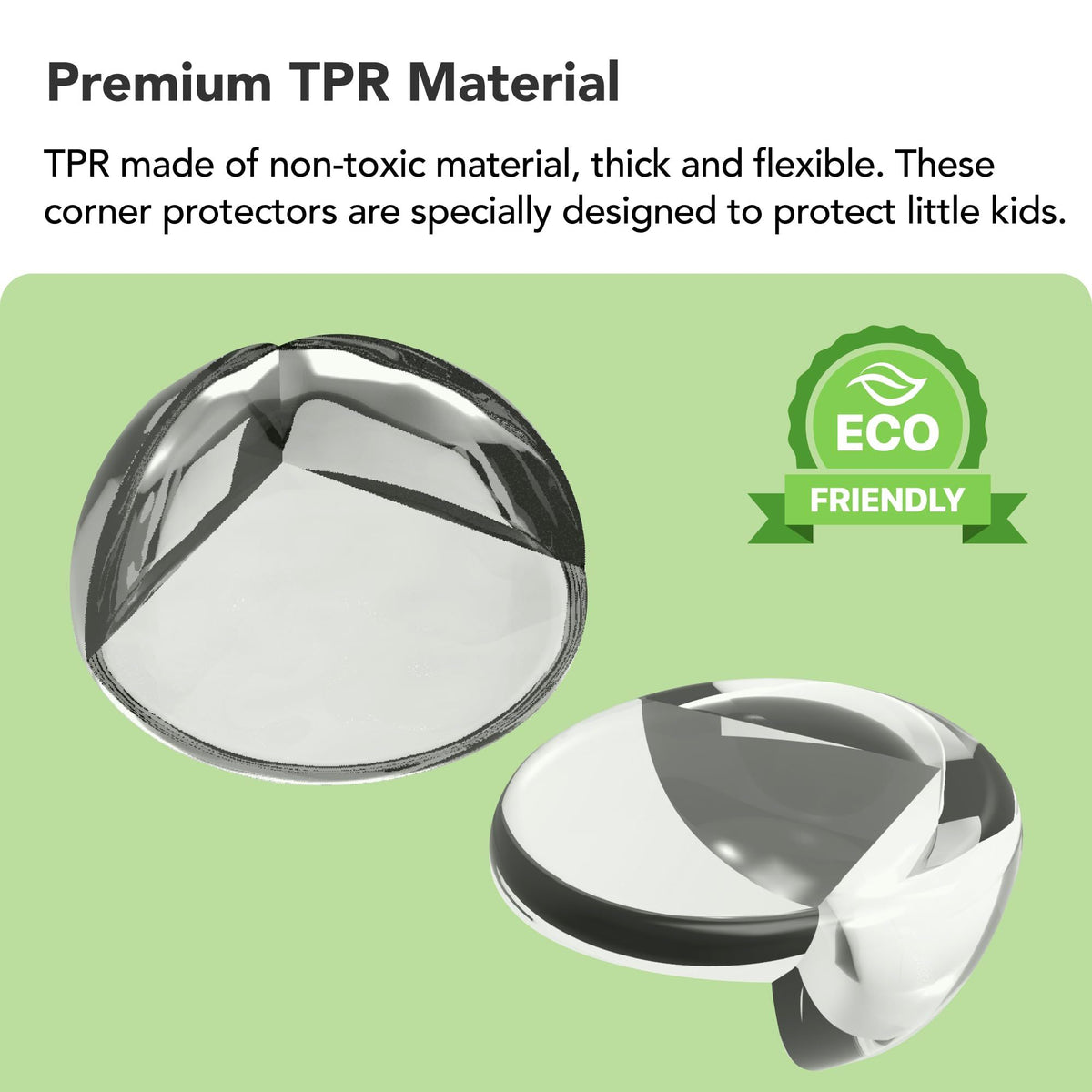 Baby Proofing Corner Guards (12-Pack) – Ball-Shaped, Clear – photo 3 of 5