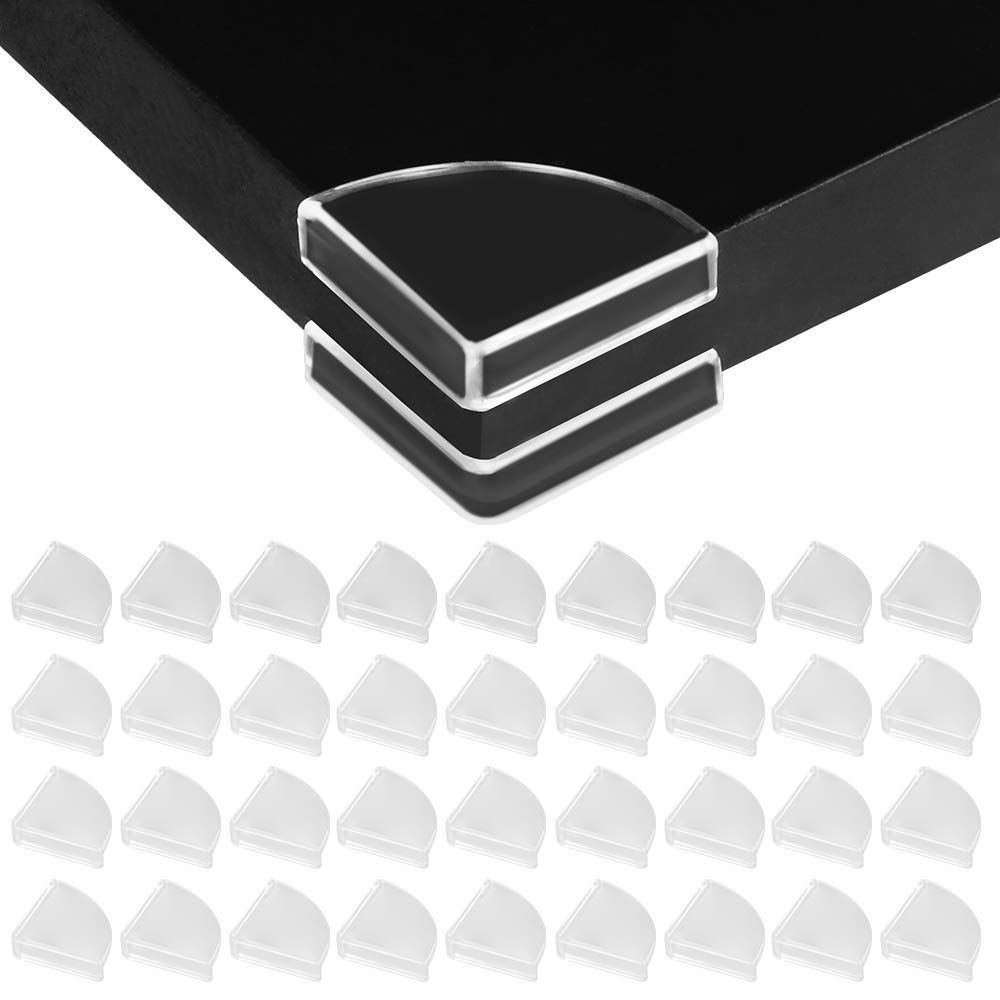 Baby Proofing Edge Bumpers (36-Pack) – Slim Clear Corner Cushions – photo 1 of 5