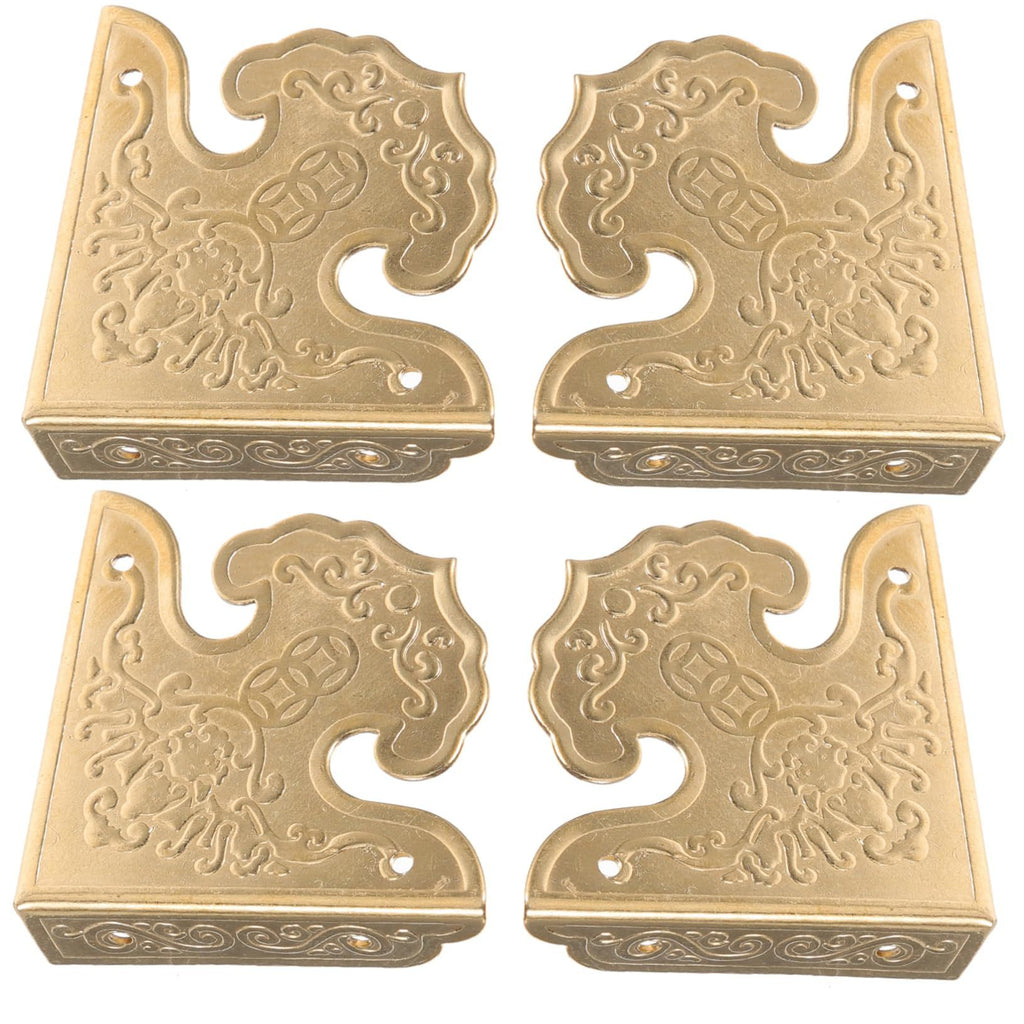 Metal Box Corner Protectors (4-Pack) – Decorative Edge Guards – photo 1 of 5