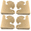 Metal Box Corner Protectors (4-Pack) – Decorative Edge Guards – photo 1 of 5