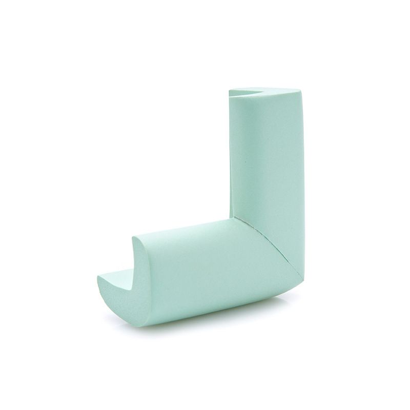Furniture Edge Protectors (4-Pack) – U-Foam Corner Guards, Green – photo 2 of 5