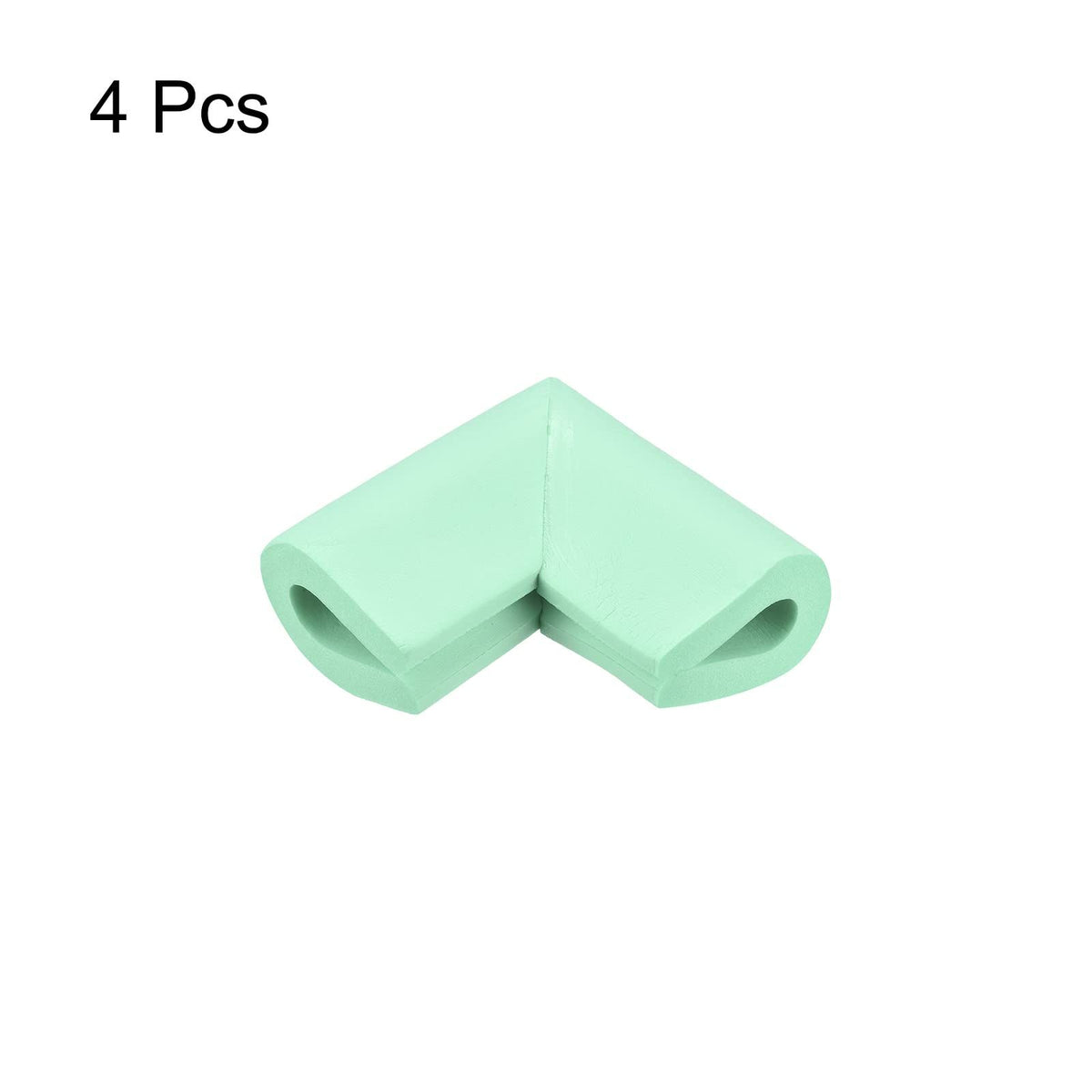Furniture Edge Protectors (4-Pack) – U-Foam Corner Guards, Green – photo 5 of 5