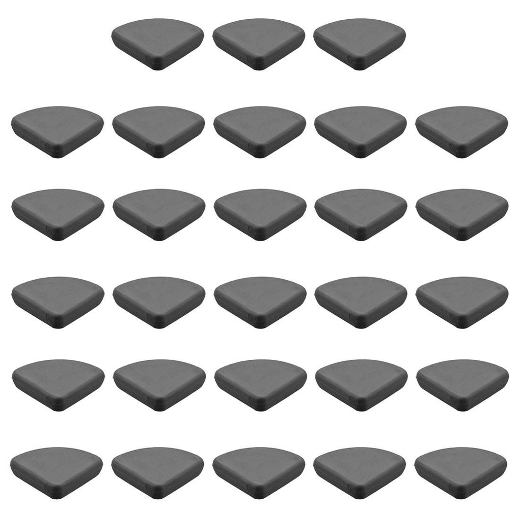 Furniture Corner Guards (28-Pack) – Silicone Edge Protectors, Black – photo 1 of 5