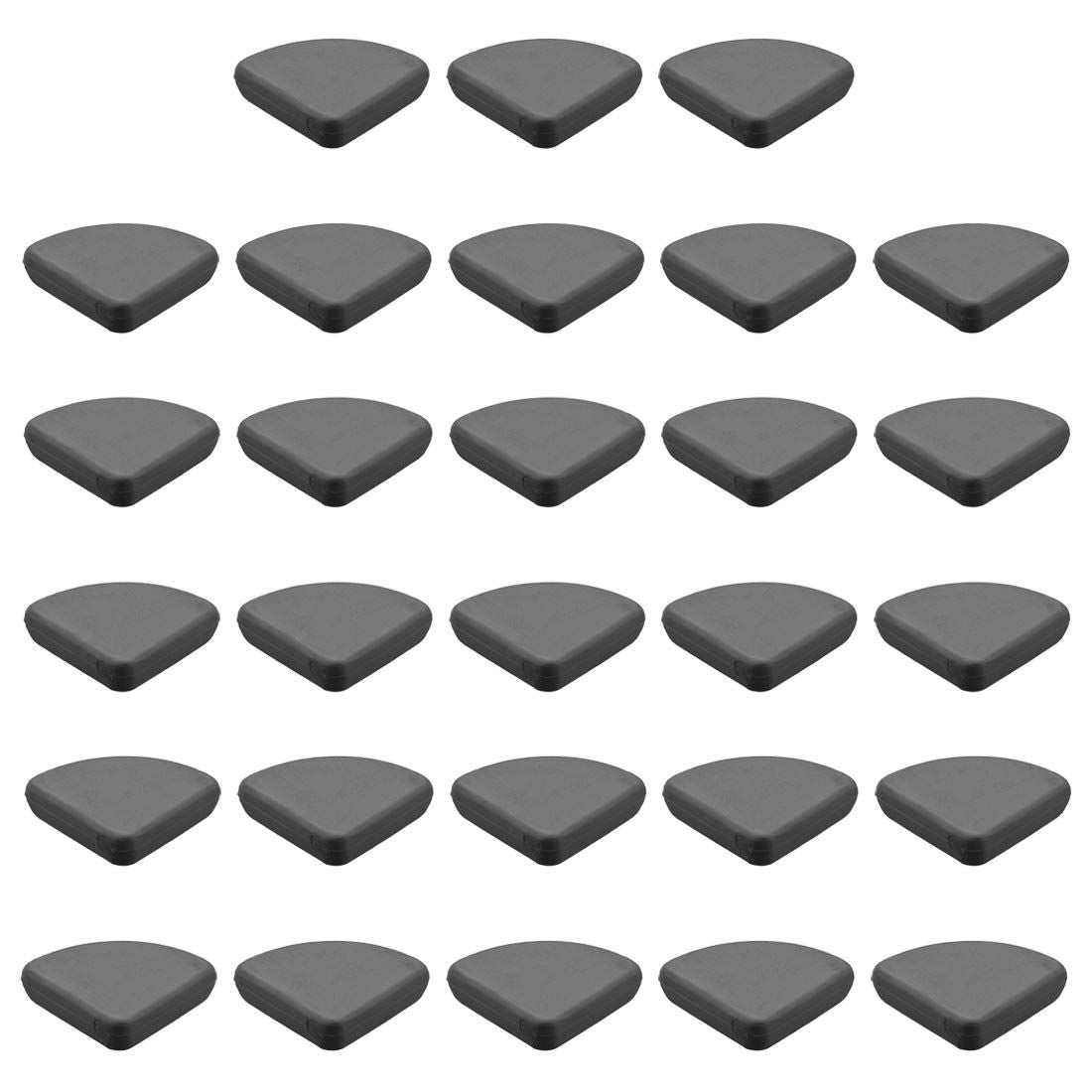 Furniture Corner Guards (28-Pack) – Silicone Edge Protectors, Black – photo 1 of 5