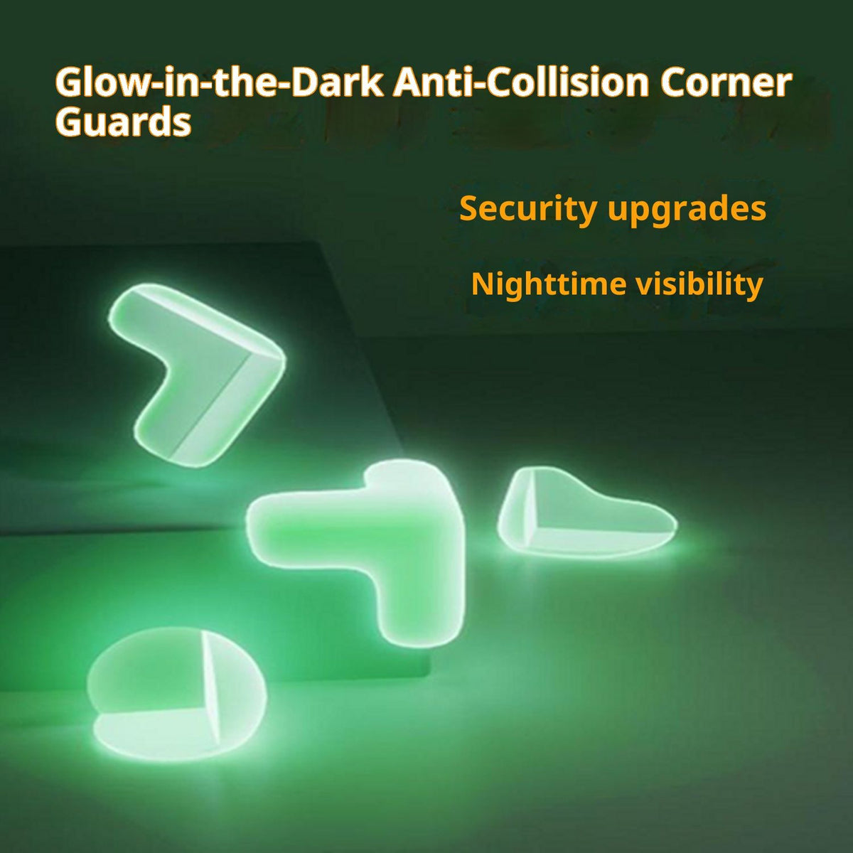 Luminous Corner Protectors (30-Pack) – Anti-Collision, Clear – photo 3 of 5