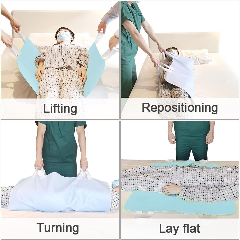 Waterproof Incontinence Bed Pads (2-Pack) – Reusable, with Handles – photo 2 of 5
