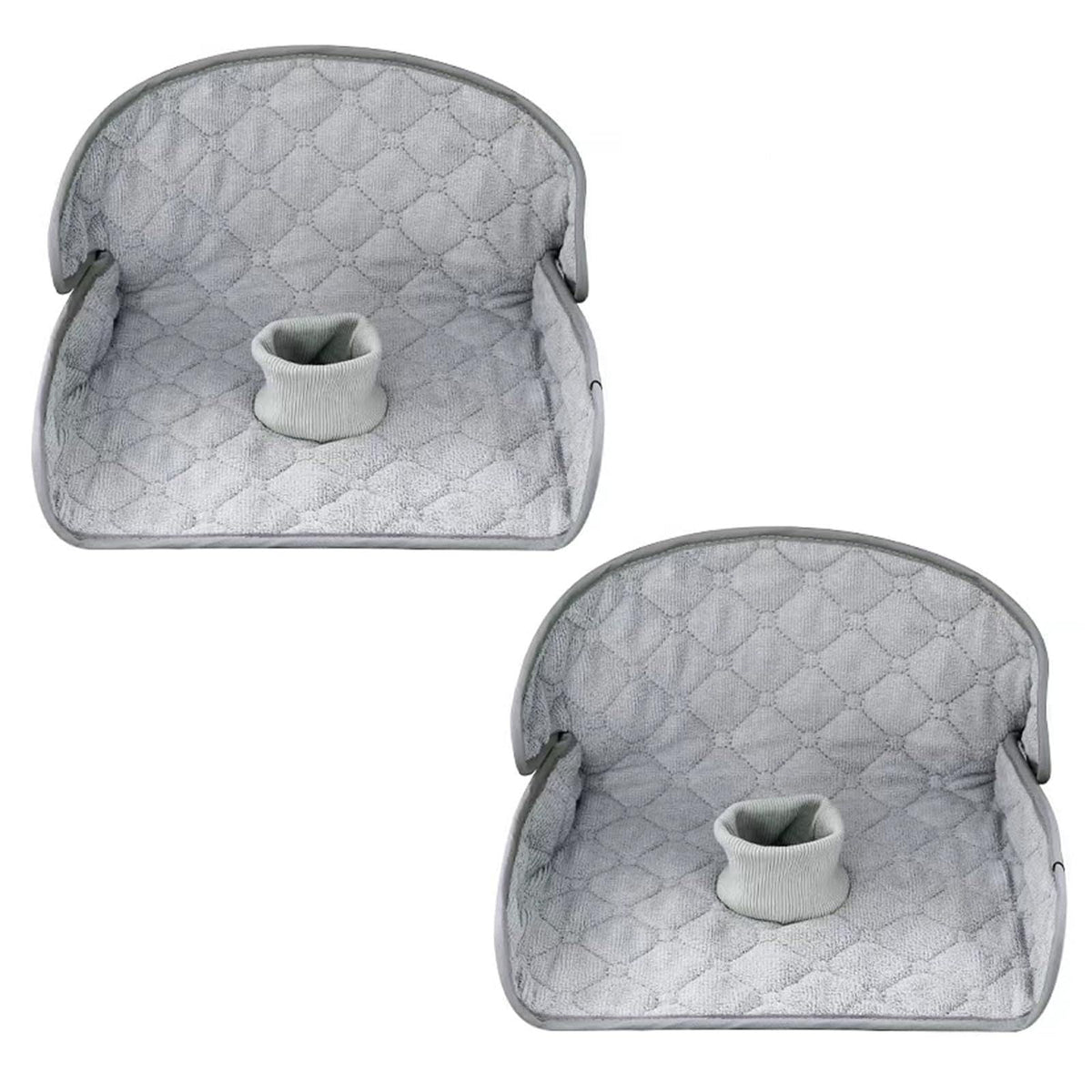 Waterproof Car Seat Protector (2-Pack) – Anti-Slip Cushion, Grey – photo 1 of 5