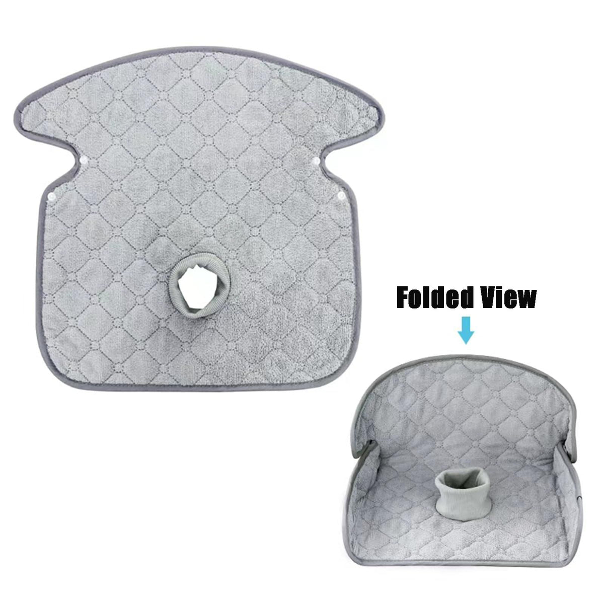 Waterproof Car Seat Protector (2-Pack) – Anti-Slip Cushion, Grey – photo 2 of 5