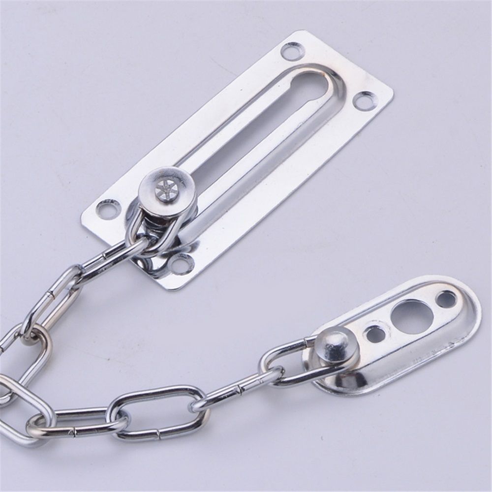Stainless Steel Door Chain Lock (2-Pack) – Child & Pet Safety Lock – photo 3 of 5
