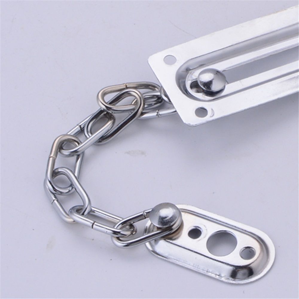 Stainless Steel Door Chain Lock (2-Pack) – Child & Pet Safety Lock – photo 4 of 5
