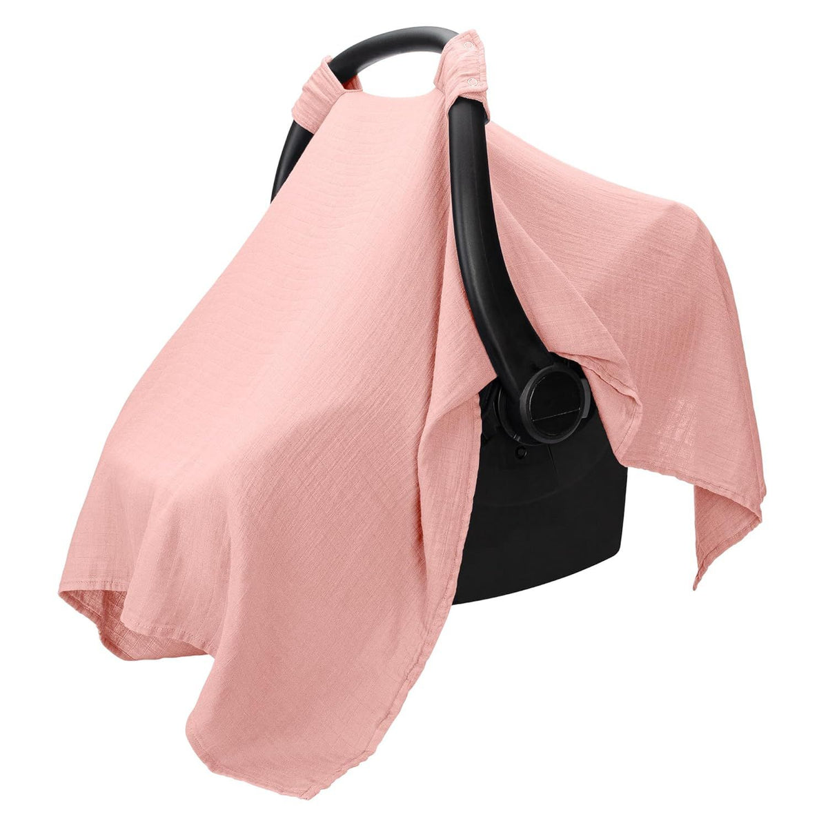 Baby Car Seat Sunshade Cover – Breathable, Insect Proof, Pink – photo 1 of 5