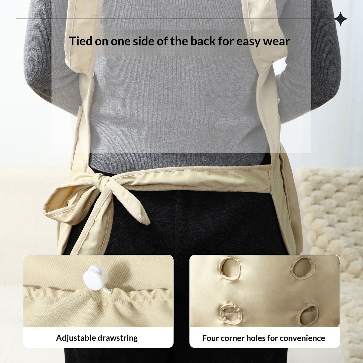 Cat Apron Sling Carrier – Adjustable, Ventilated (M) – photo 2 of 5