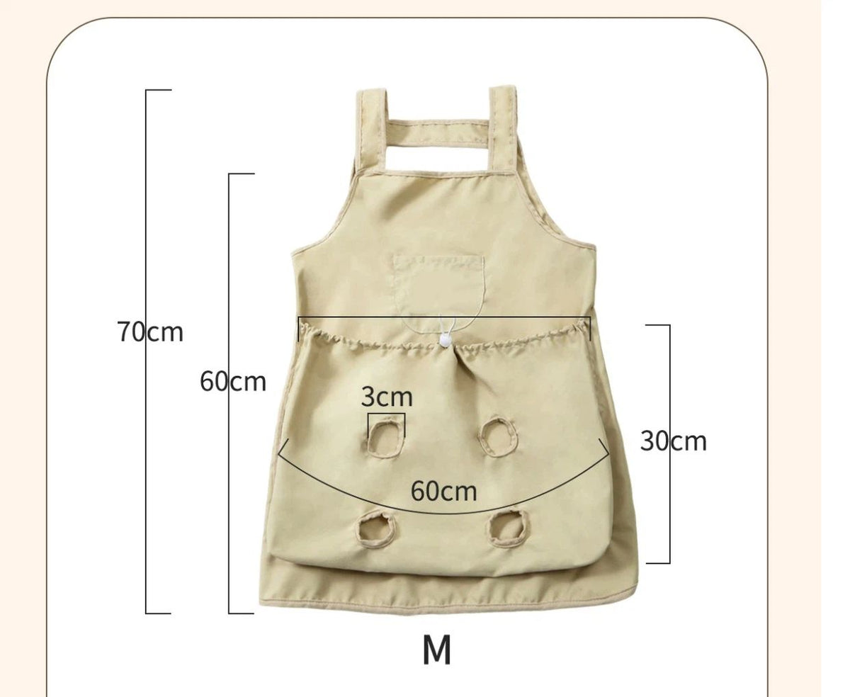 Cat Apron Sling Carrier – Adjustable, Ventilated (M) – photo 5 of 5
