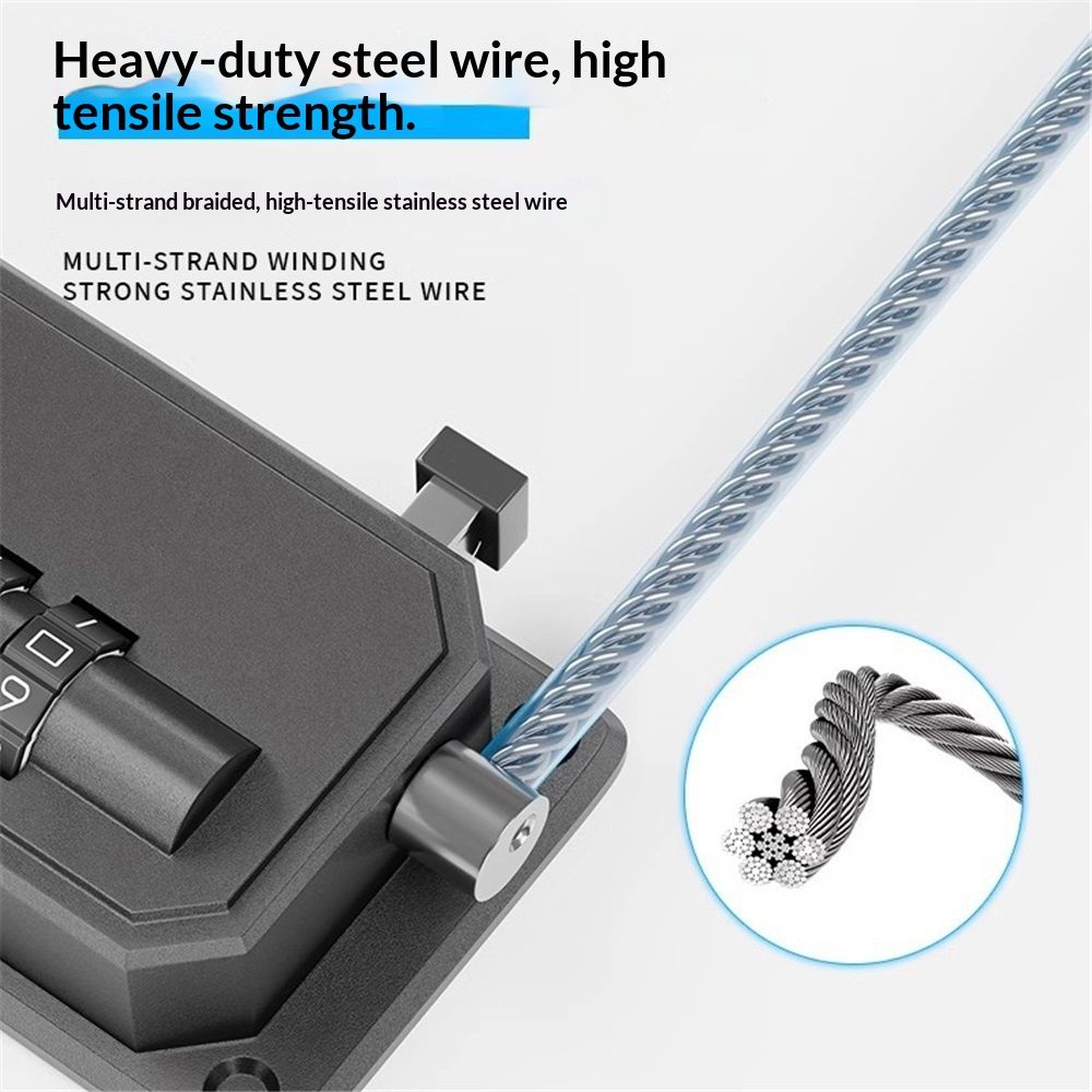 Anti-Pinch Cabinet Lock (2-Pack) – No-Drill Digital Password Lock, Black – photo 3 of 5