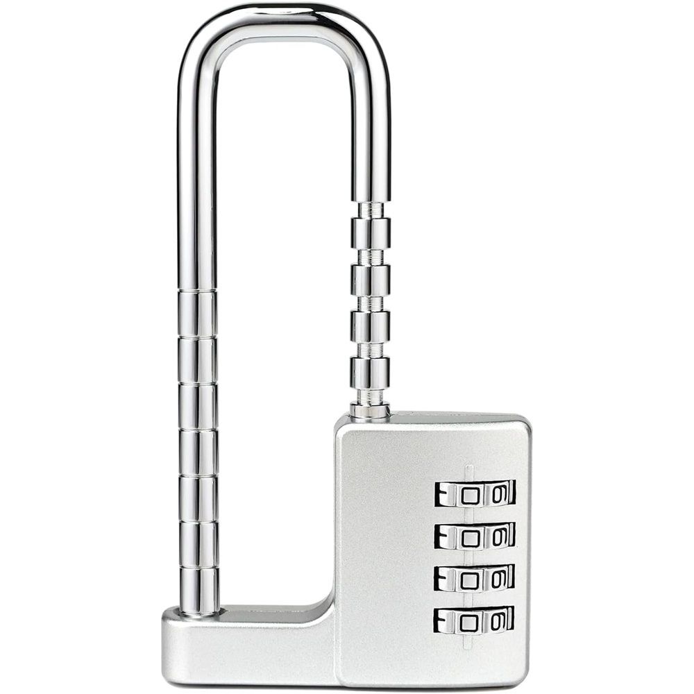 Adjustable Child Safety Shackle Lock – U-Shaped, Silver – photo 1 of 5