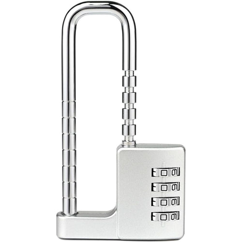 Adjustable Child Safety Shackle Lock – U-Shaped, Silver – photo 1 of 5