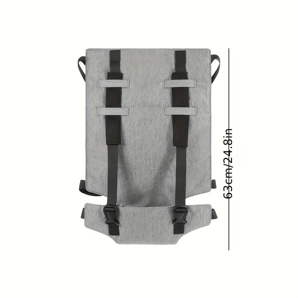 Portable Travel Dining Seat Cover – Foldable Baby Chair Strap, Grey – photo 5 of 5