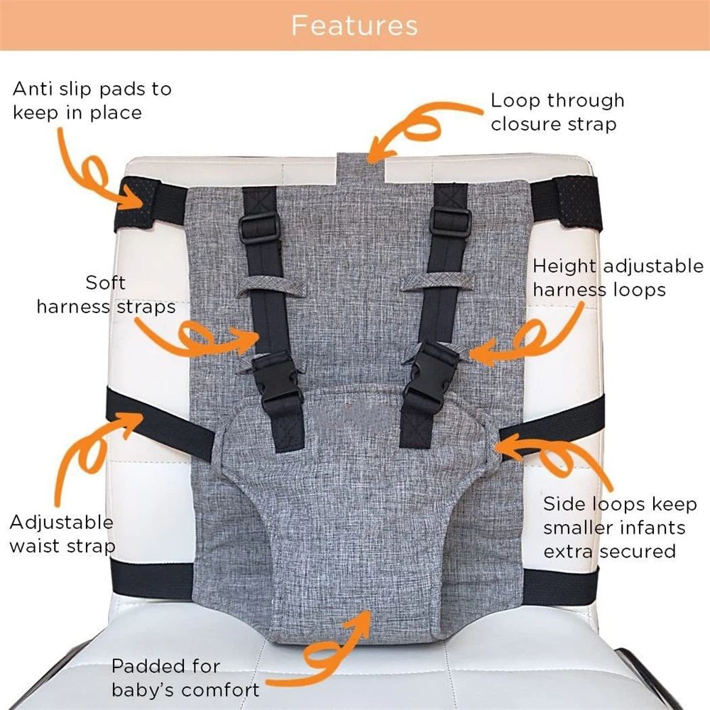 Compact Portable Travel High Chair – Baby Harness Seat – photo 5 of 5