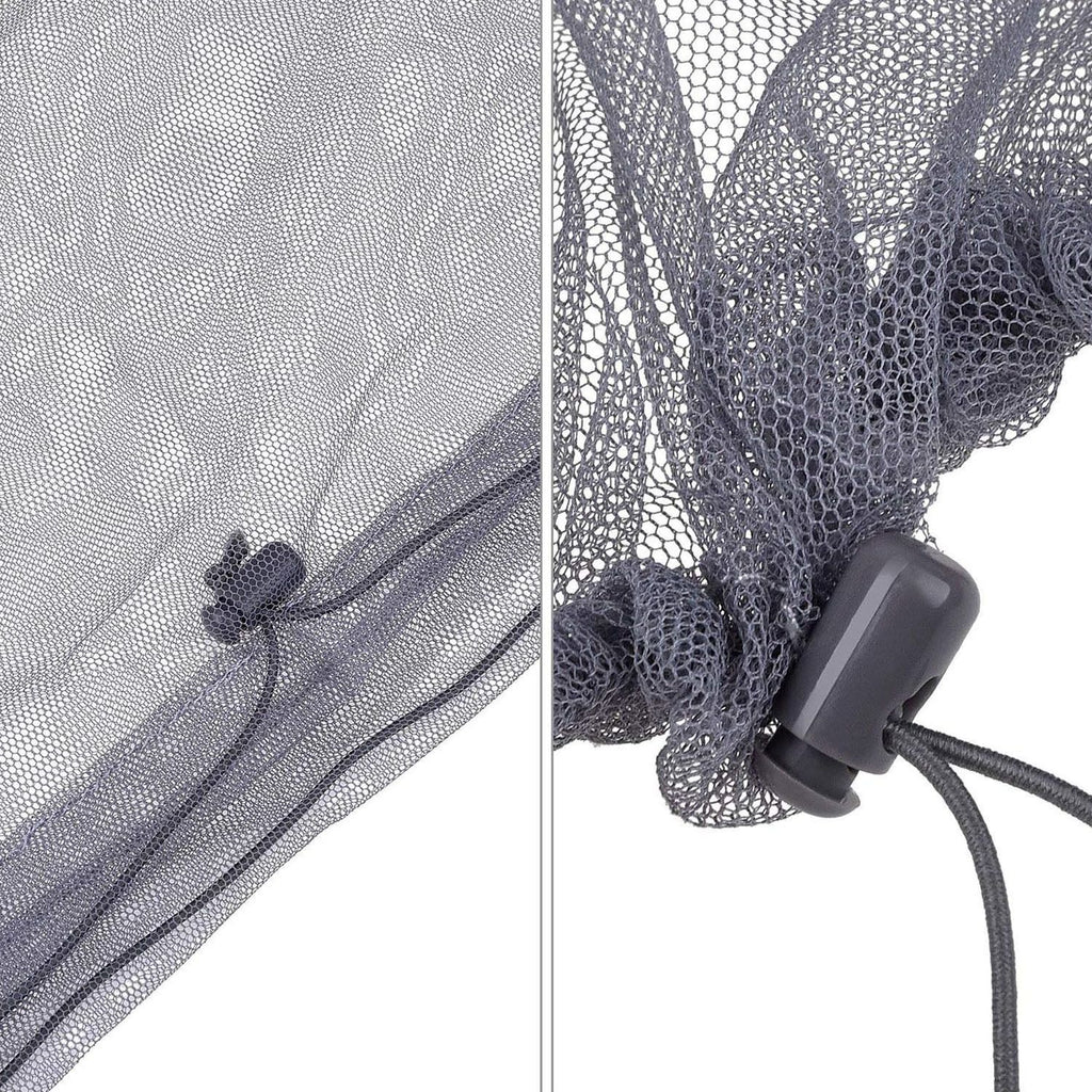 Mosquito Head Net (4-Pack) – Oversized 18x18in, Black – photo 5 of 5