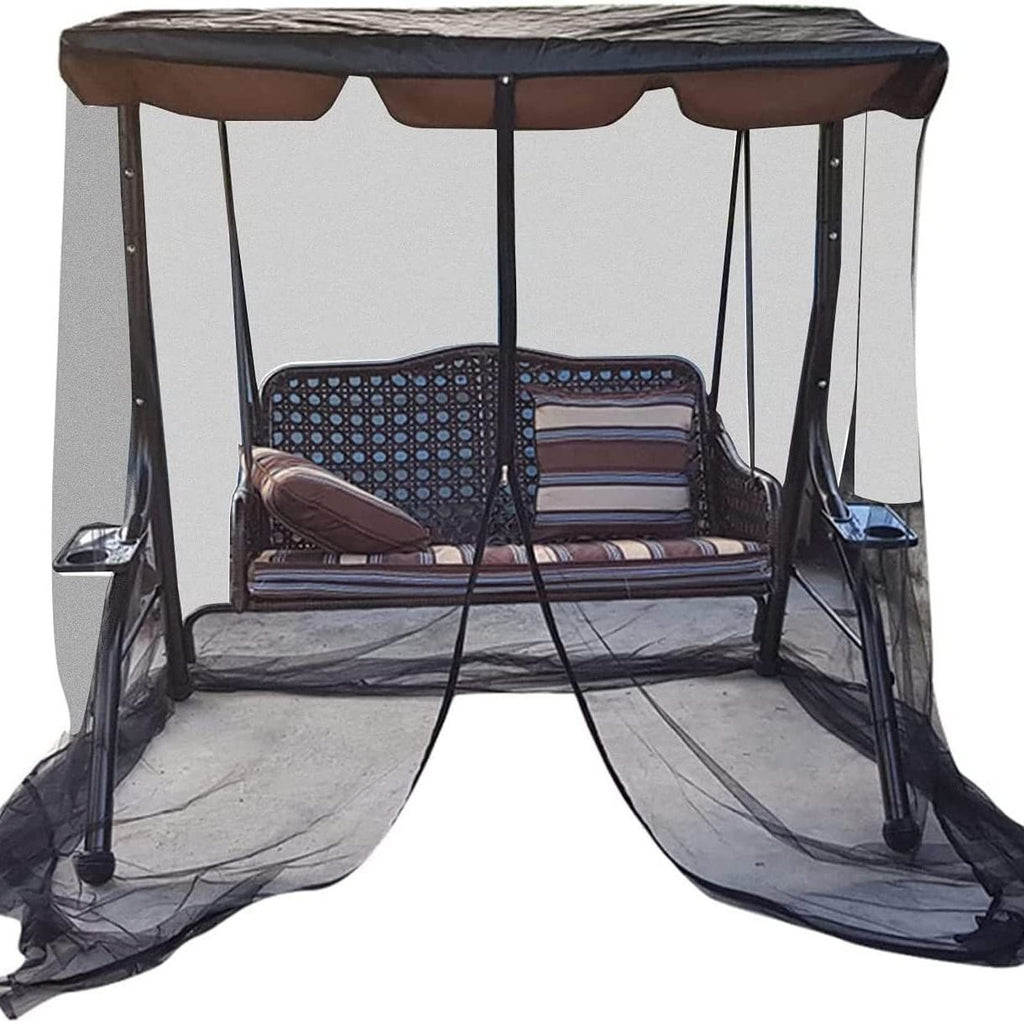 Mosquito Net for Patio Swing Chair – 3-Seater Mesh Cover – photo 1 of 5