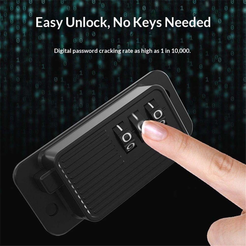 Heavy Duty Combination Refrigerator Lock (1-Pack) – No-Drill Baby Proofing – photo 5 of 5