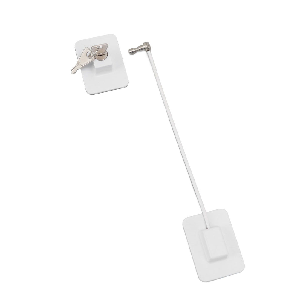 Childproof Refrigerator Lock – with 2 Keys, White – photo 2 of 5