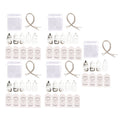 Baby Bottle Opener Party Favours (24-Set) – Zinc Alloy, Silver – photo 1 of 5