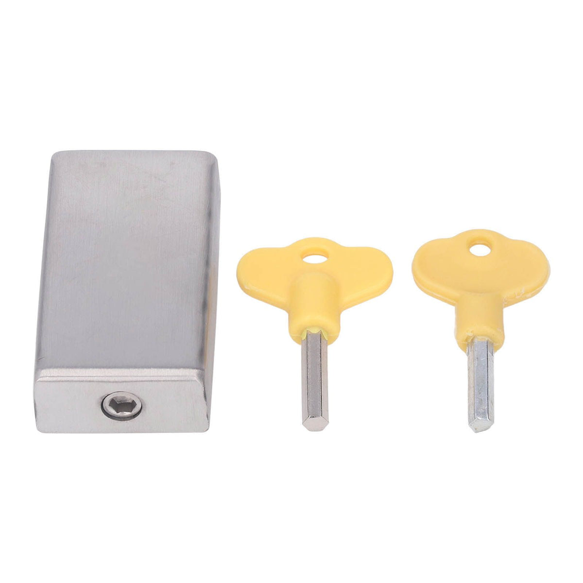 Child Safety Sliding Window & Door Lock – with 2 Keys – photo 1 of 5