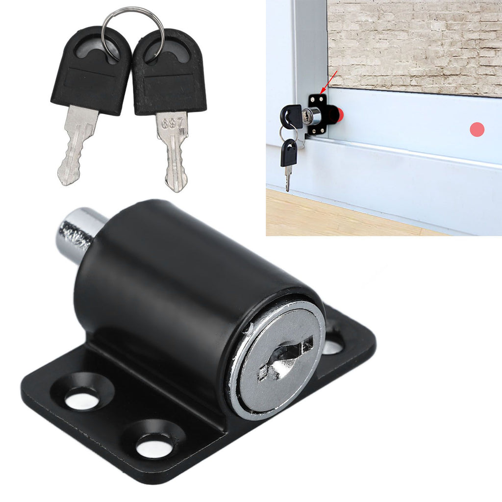 Anti-Theft Sliding Door & Window Safety Lock – Zinc Alloy