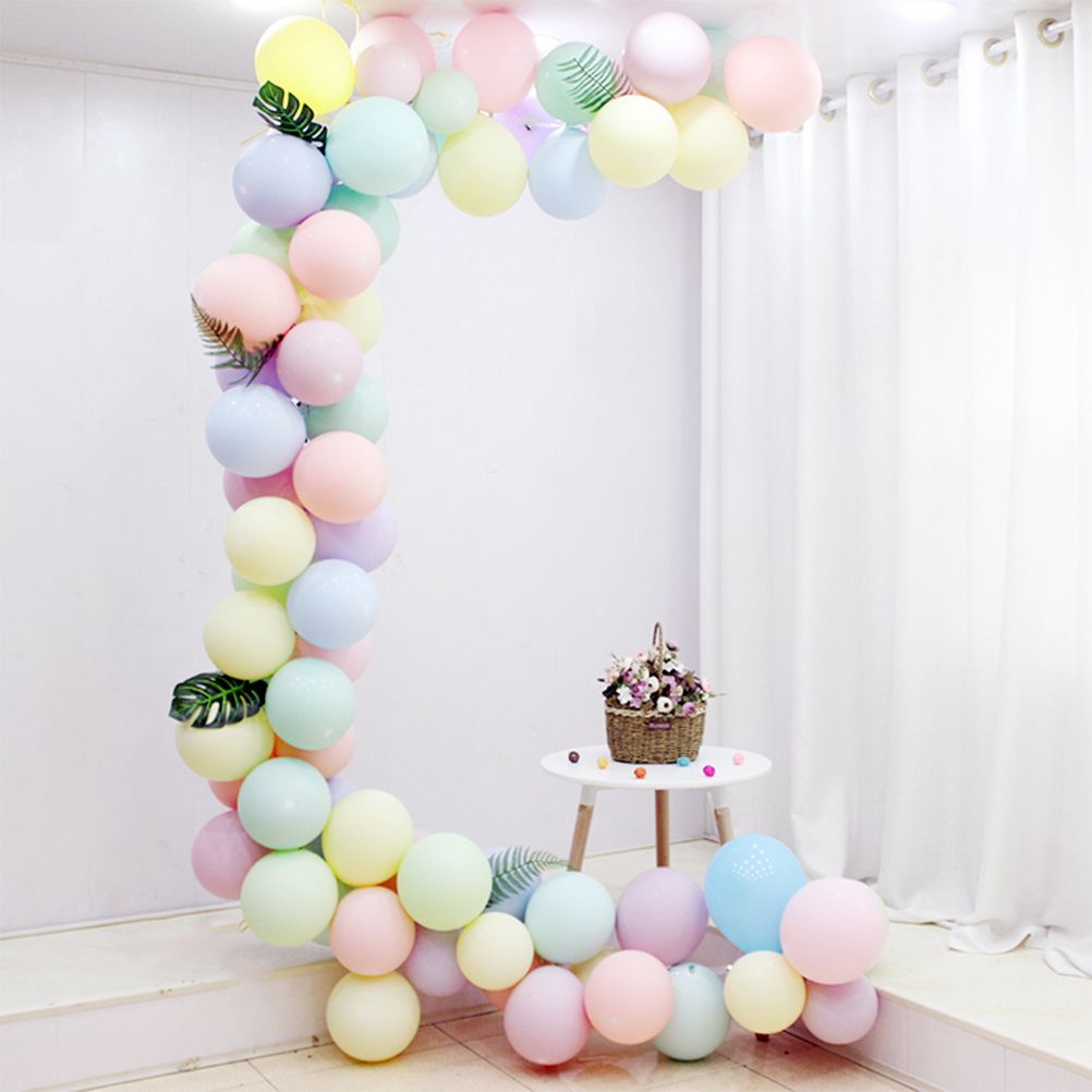 Macaron Latex Balloons (100-Pack) – Baby Shower & Birthday Decor – photo 4 of 5