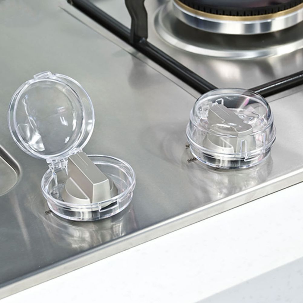 Child Safety Stove Knob Covers (6-Pack) – Heat Resistant Guards – photo 1 of 5